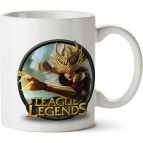 Art Hediye League Of Legends Logo İki Tarafı Baskılı Kupa Bardak