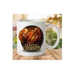 Art Hediye League-of-Legends-PNG 01 İki Tarafı Baskılı Kupa Bardak