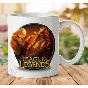 Art Hediye League-Of-Legends-Png Iki Tarafı Baskılı Kupa Bardak