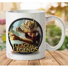 Art Hediye League-Of-Legends-Png-Images Iki Tarafı Baskılı Kupa Bardak
