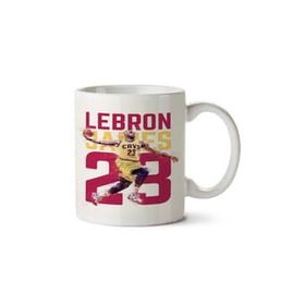 Art Hediye Lebron James 23 Numara İki Tarafı Baskılı Kupa Bardak