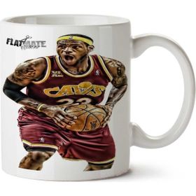 Art Hediye Lebron James Nba İki Tarafı Baskılı Kupa Bardak