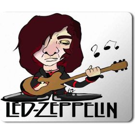 Art Hediye LED Zeppelin 3 Baskılı 23x19 cm Mouse Pad