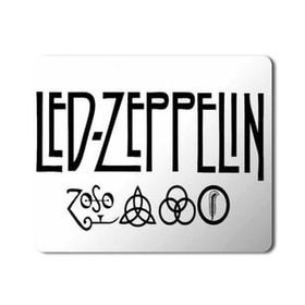 Art Hediye LED Zeppelin Baskılı 23x19 cm Mouse Pad
