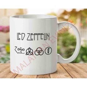 Art Hediye Led Zeppelin İki Tarafı Baskılı Kupa Bardak
