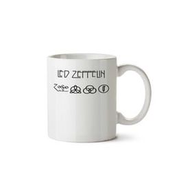 Art Hediye Led Zeppelin İki Tarafı Baskılı Kupa Bardak