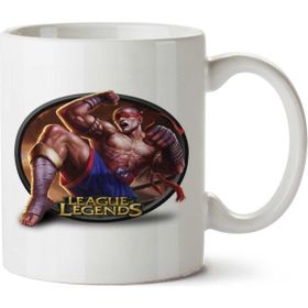 Art Hediye Lee Sin İki Tarafı Baskılı Kupa Bardak