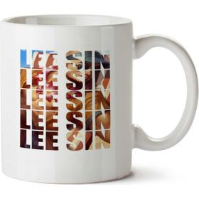 Art Hediye Lee Sin Yazısı İki Tarafı Baskılı Kupa Bardak