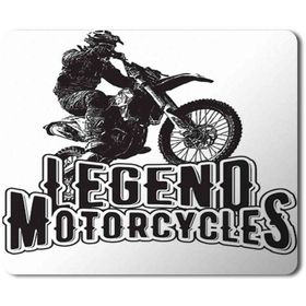 Art Hediye Legend Motorcycles Baskılı 23x19 cm Mouse Pad