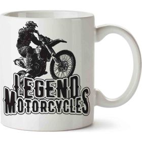 Art Hediye Legend Motorcycles Kupa Bardak