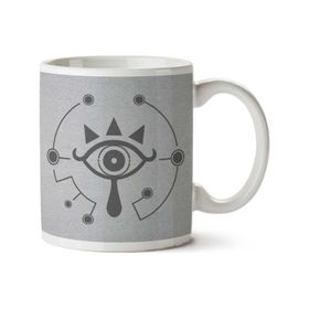 Art Hediye Legend Of Zelda Breath Of The Wild Sheikah Eye İki Tarafı Baskılı Kupa Bardak