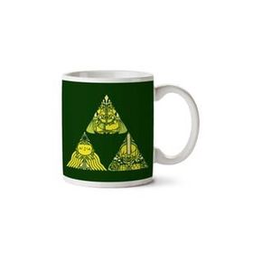 Art Hediye Legend Of Zelda Triforce 01 İki Tarafı Baskılı Kupa Bardak