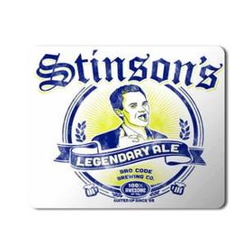 Art Hediye Legendary Barney Stinsons Baskılı 23x19 cm Mouse Pad