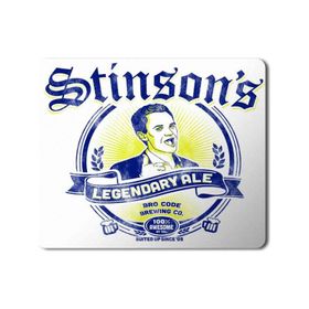 Art Hediye Legendary Barney Stinsons Baskılı 23x19 cm Mouse Pad
