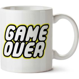 Art Hediye Lego Game Over İki Tarafı Baskılı Kupa Bardak
