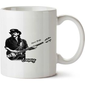Art Hediye Lemmy Gitar İki Tarafı Baskılı Kupa Bardak