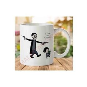 Art Hediye Leon And Mathilda The Professional Calvin And Hobbes İki Tarafı Baskılı Kupa Bardak