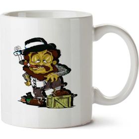 Art Hediye Leprechaun İki Tarafı Baskılı Kupa Bardak