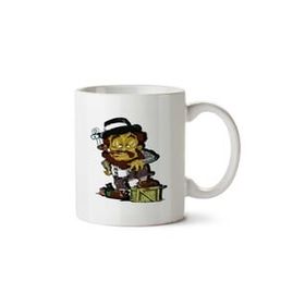 Art Hediye Leprechaun İki Tarafı Baskılı Kupa Bardak