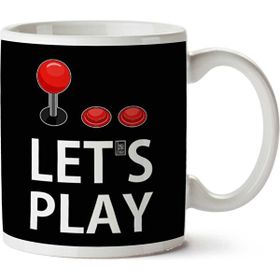 Art Hediye Lets Play İki Tarafı Baskılı Kupa Bardak