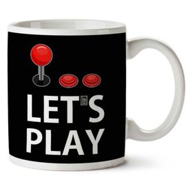 Art Hediye Lets Play İki Tarafı Baskılı Kupa Bardak