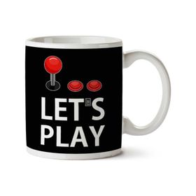 Art Hediye Lets Play İki Tarafı Baskılı Kupa Bardak