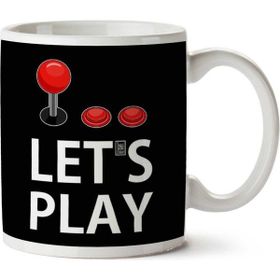 Art Hediye Lets Play İki Tarafı Baskılı Kupa Bardak