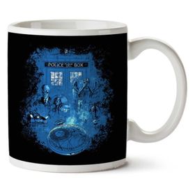 Art Hediye Life Of The Doctor Who İki Tarafı Baskılı Kupa Bardak