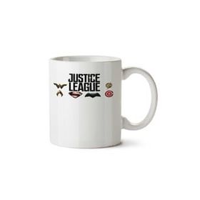 Art Hediye Liga Da Justiça Kahramanlar Logoları İki Tarafı Baskılı Kupa Bardak