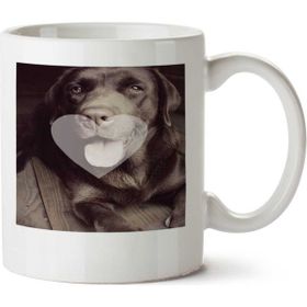 Art Hediye Like Labrador Köpek İki Tarafı Baskılı Kupa Bardak