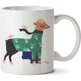 Art Hediye Lima ve Kuş İki Tarafı Baskılı Kupa Bardak
