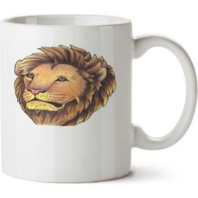 Art Hediye Lion 5 Aslan İki Tarafı Baskılı Kupa Bardak