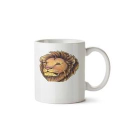 Art Hediye Lion 5 Aslan İki Tarafı Baskılı Kupa Bardak