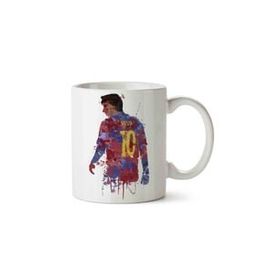 Art Hediye Lionel Messi 2 İki Tarafı Baskılı Kupa Bardak