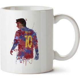 Art Hediye Lionel Messi 2 İki Tarafı Baskılı Kupa Bardak