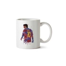 Art Hediye Lionel Messi 2 İki Tarafı Baskılı Kupa Bardak