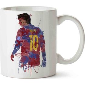 Art Hediye Lionel Messi 2 İki Tarafı Baskılı Kupa Bardak