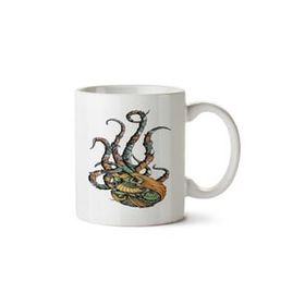 Art Hediye Lo Polvo Ahtapot İki Tarafı Baskılı Kupa Bardak