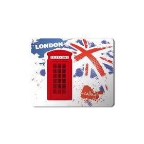 Art Hediye London Street Telephone Booths Baskılı 23x19 cm Mouse Pad