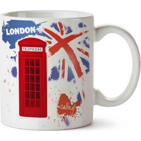 Art Hediye London Street Telephone Booths Kupa Bardak