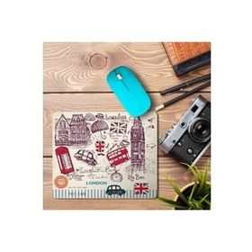 Art Hediye Londra İngiltere Temalı Baskılı 23x19 cm Mouse Pad