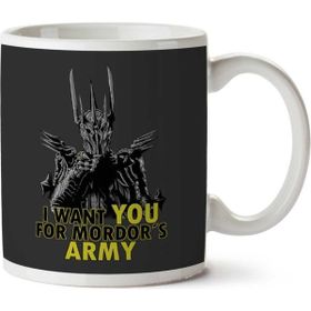 Art Hediye Lord Of The Rings Mordors Army İki Tarafı Baskılı Kupa Bardak