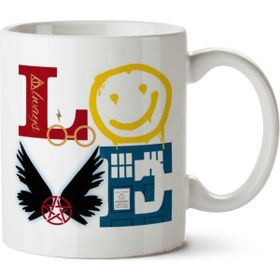 Art Hediye Love Doctor Who İki Tarafı Baskılı Kupa Bardak
