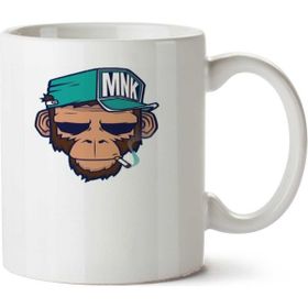 Art Hediye Macaco Loko İki Tarafı Baskılı Kupa Bardak