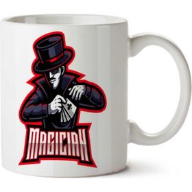 Art Hediye Magician İki Tarafı Baskılı Kupa Bardak