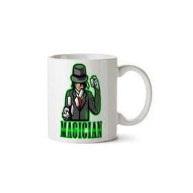 Art Hediye Magician Şapka İki Tarafı Baskılı Kupa Bardak