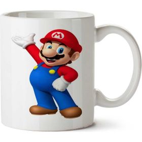 Art Hediye Mario 4 İki Tarafı Baskılı Kupa Bardak