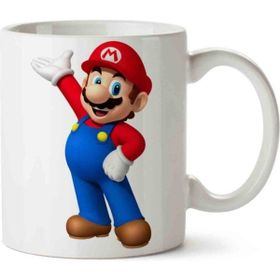 Art Hediye Mario 4 İki Tarafı Baskılı Kupa Bardak