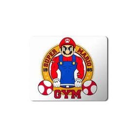 Art Hediye Mario Gym Baskılı 23x19 cm Mouse Pad