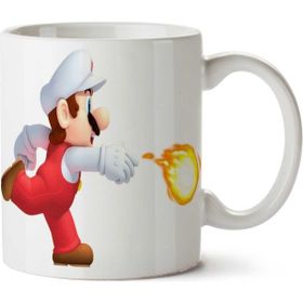 Art Hediye Mario Süper Mario İki Tarafı Baskılı Kupa Bardak